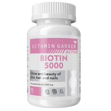 Vitamin Garden, Биотин, капсулы, 90 шт.