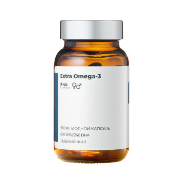 SOLOWAYS, Экстра Омега-3, капсулы, 45 шт.